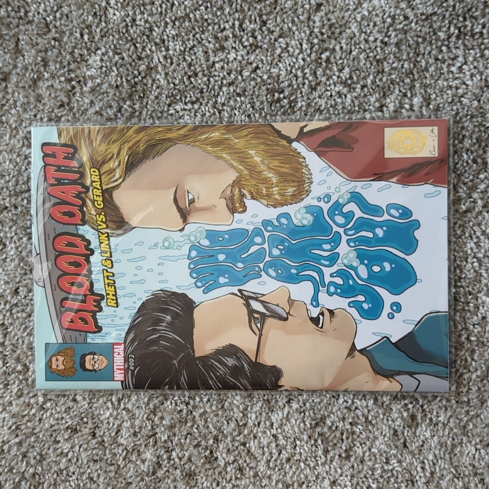Rhett and Link Blood Oath Comic Book #003 Mythical Society Exclusive